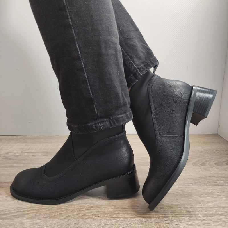 GHETE ELEGANTE DAMA FORMAZIONE 221-1 NEGRE - imagine 2