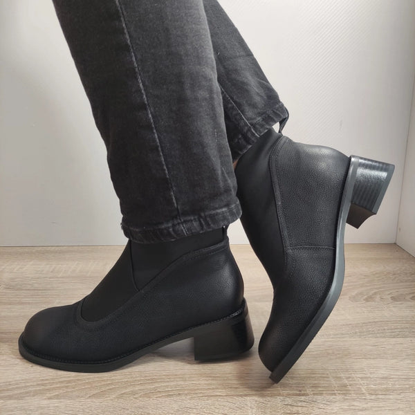 GHETE ELEGANTE DAMA FORMAZIONE 221-1 NEGRE - imagine 2