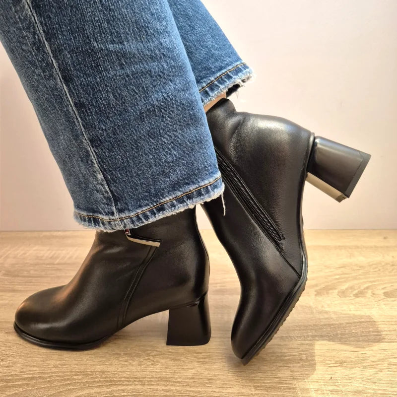 GHETE ELEGANTE DAMA FORMAZIONE 2239-59 NEGRE - imagine 2