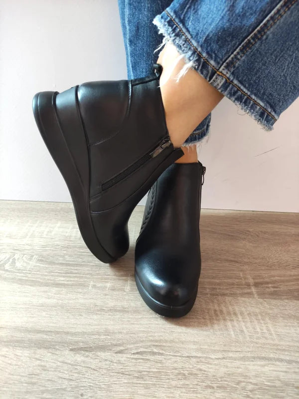 GHETE ELEGANTE DAMA FORMAZIONE 67-18 NEGRE - imagine 5