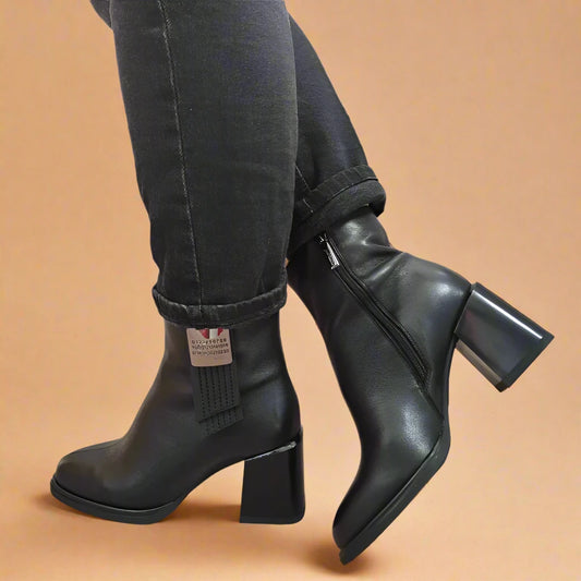 GHETE ELEGANTE DAMA JOSE SIMON K2086-122 NEGRE