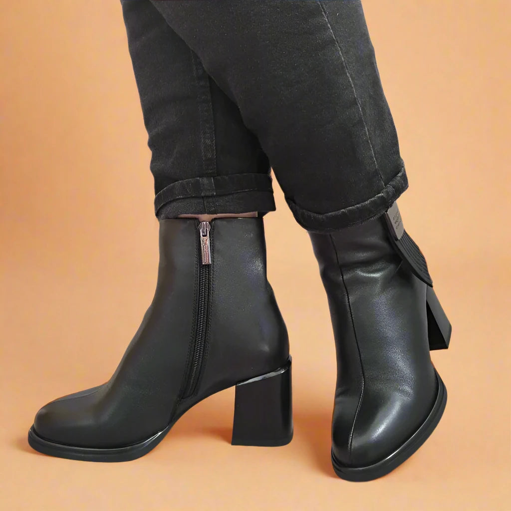 GHETE ELEGANTE DAMA JOSE SIMON K2086-122 NEGRE - imagine 4