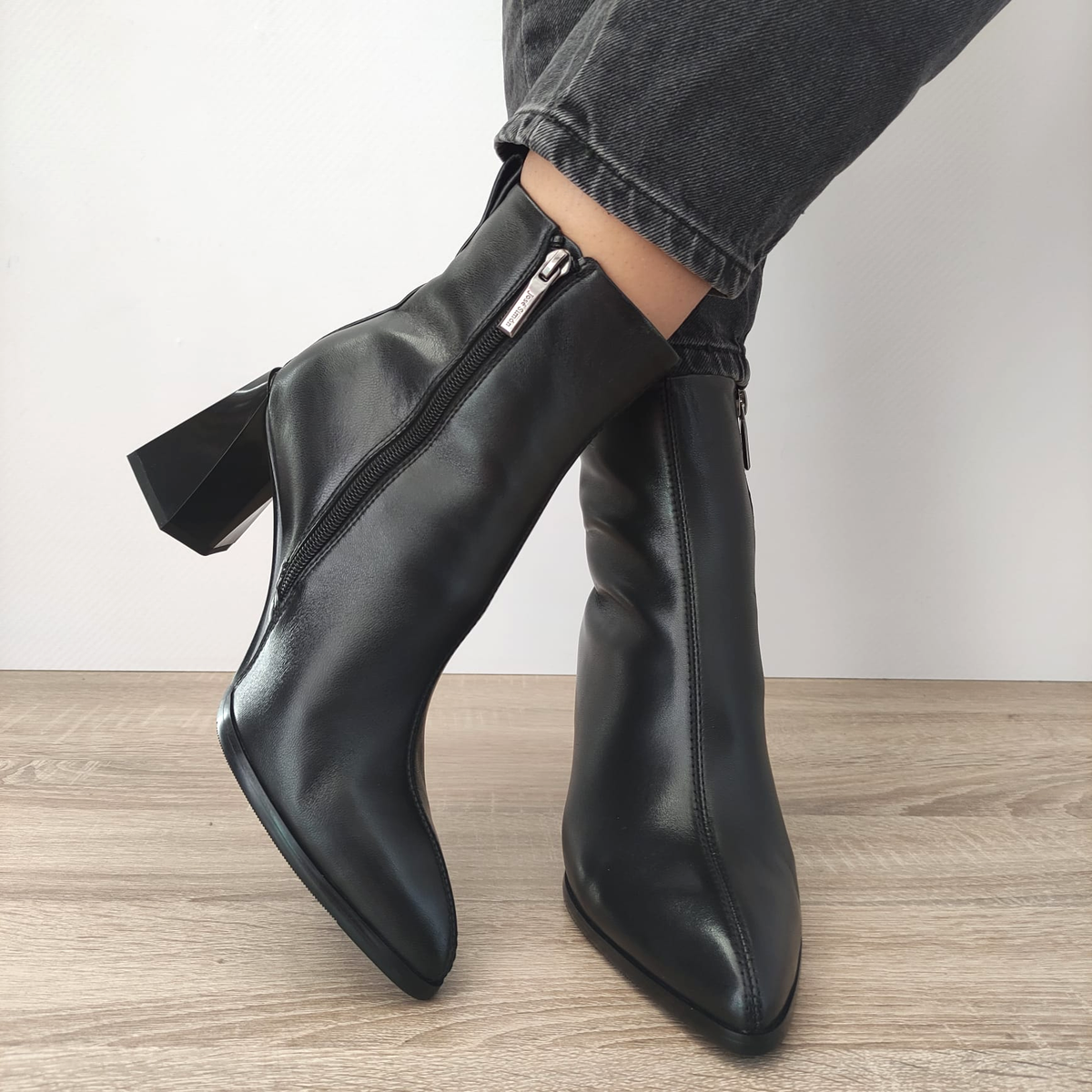 GHETE ELEGANTE DAMA JOSE SIMON K5826-5049A NEGRE - imagine 4
