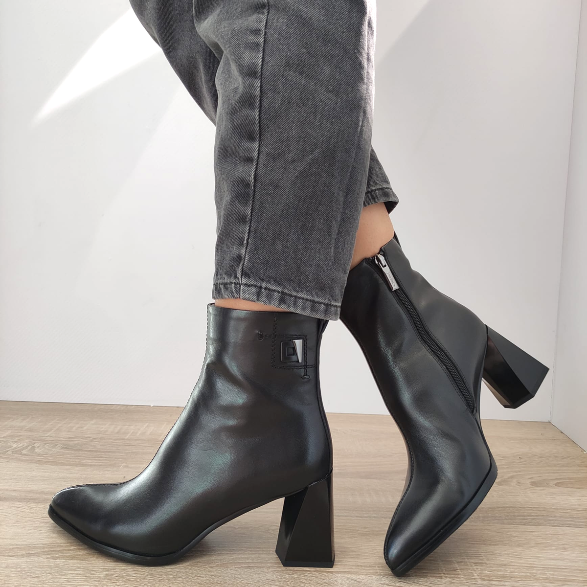 GHETE ELEGANTE DAMA JOSE SIMON K5826-5049A NEGRE - imagine 2
