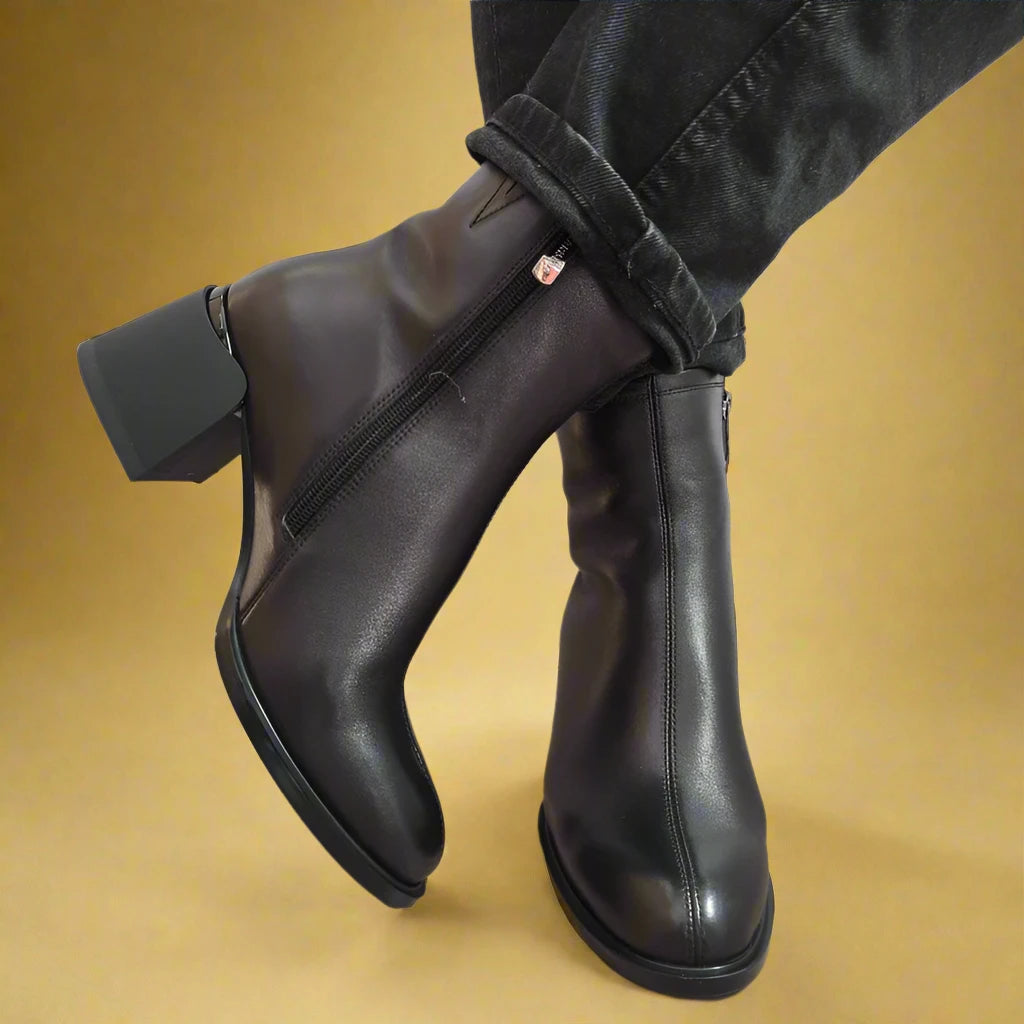 GHETE ELEGANTE DAMA KARISMA 50005 01-N NEGRE - imagine 4