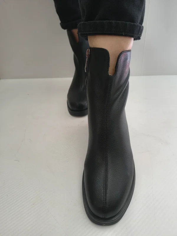 GHETE ELEGANTE DAMA KARISMA 70021A 01-N NEGRE - imagine 3