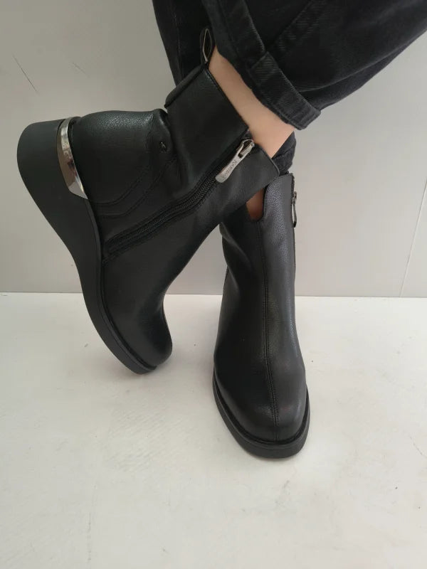 GHETE ELEGANTE DAMA KARISMA 70021A 01-N NEGRE - imagine 4