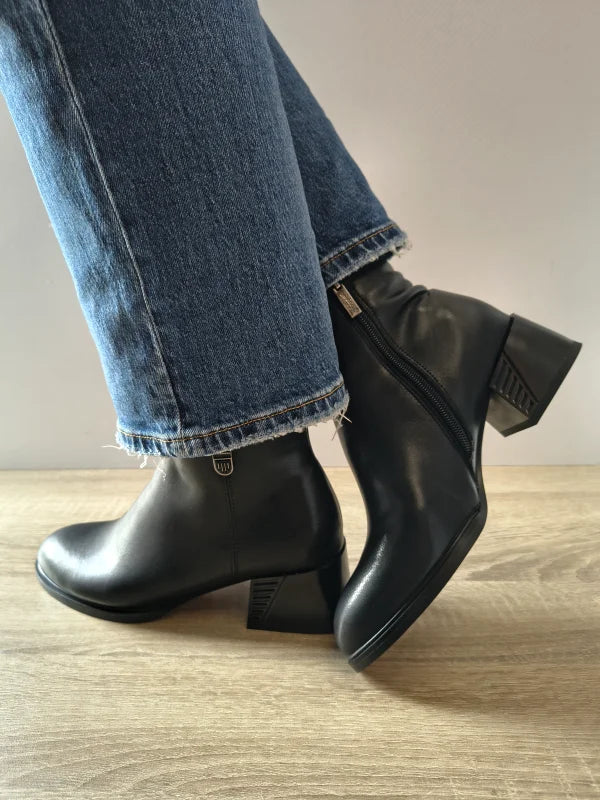 GHETE ELEGANTE DAMA PASS 5653-V1891 NEGRE - imagine 2