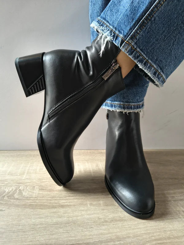 GHETE ELEGANTE DAMA PASS 5653-V1891 NEGRE - imagine 4