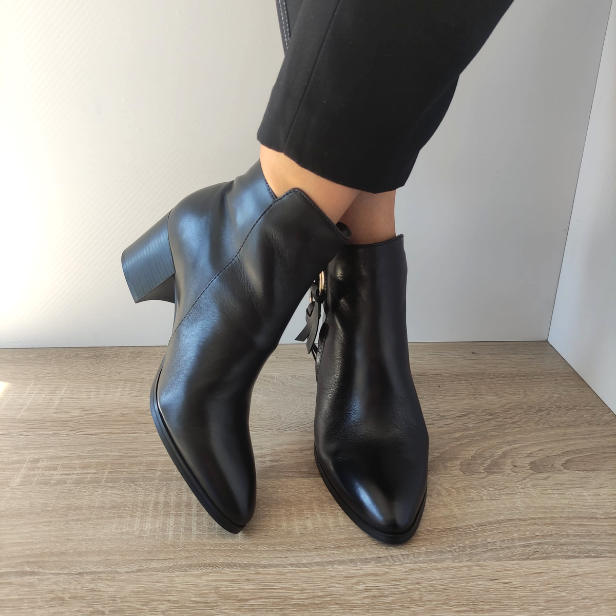 GHETE ELEGANTE DAMA REGARDE TAYLOR-01 2696 NEGRE - imagine 4