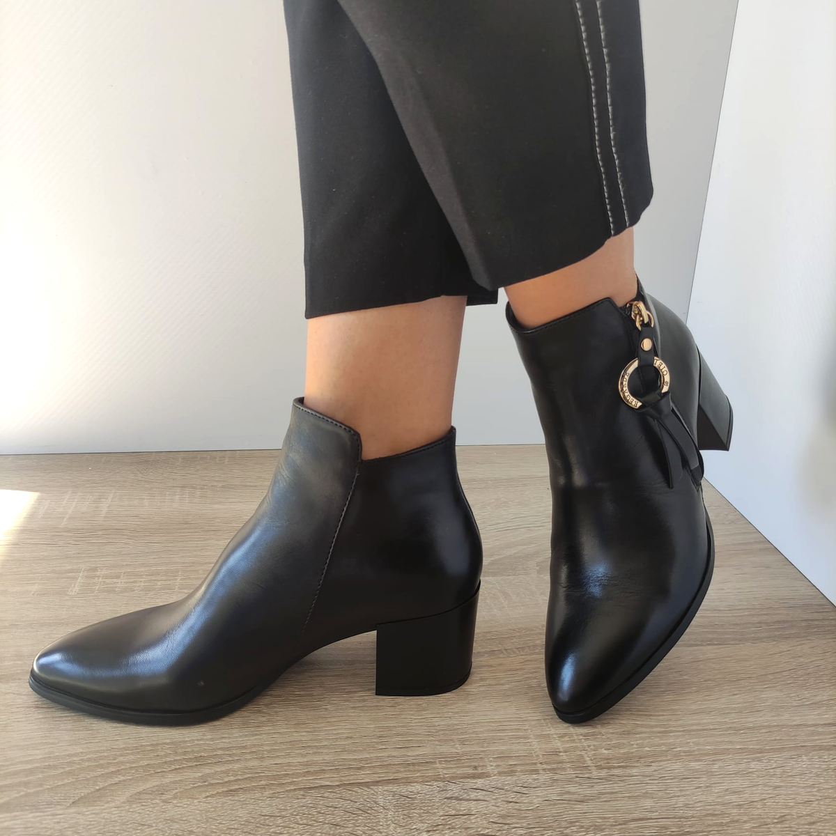 GHETE ELEGANTE DAMA REGARDE TAYLOR-01 2696 NEGRE - imagine 3