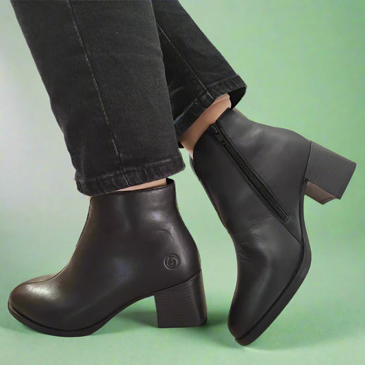 GHETE ELEGANTE DAMA REMONTE D0V81-00 NEGRE