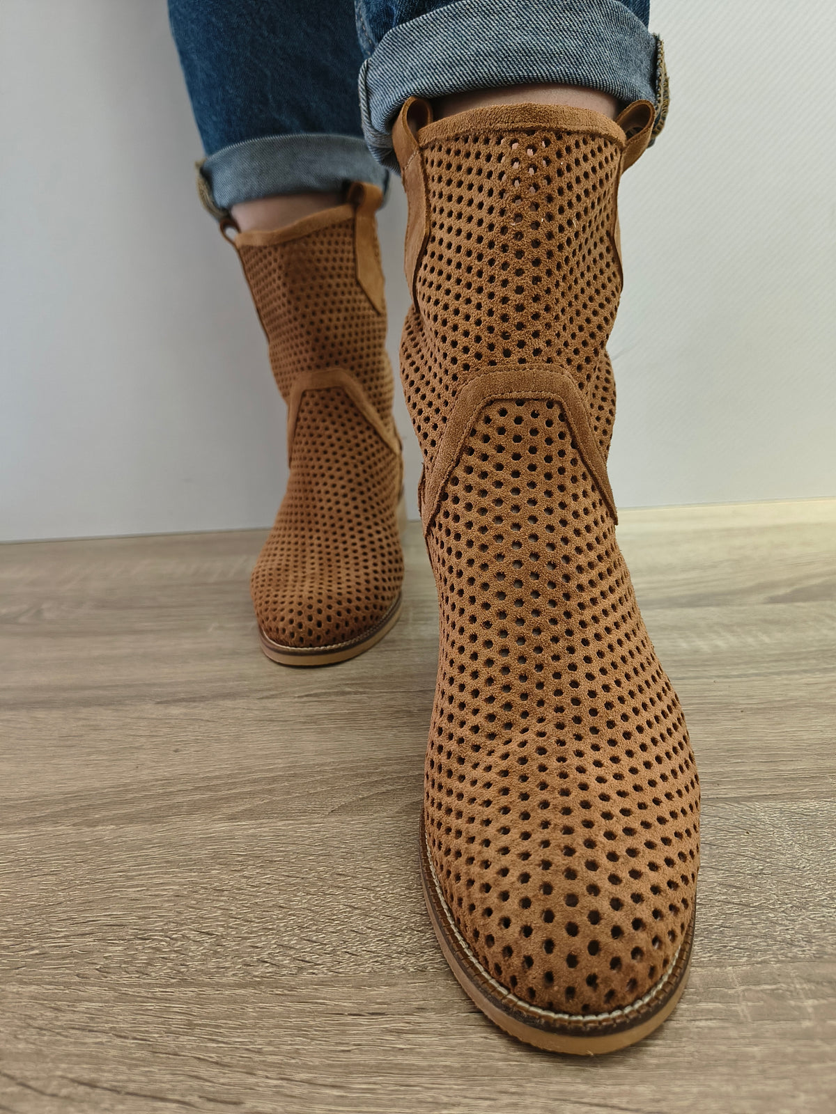 GHETE ELEGANTE DAMA DOGATI 095 3952-13 CAMEL - imagine 4