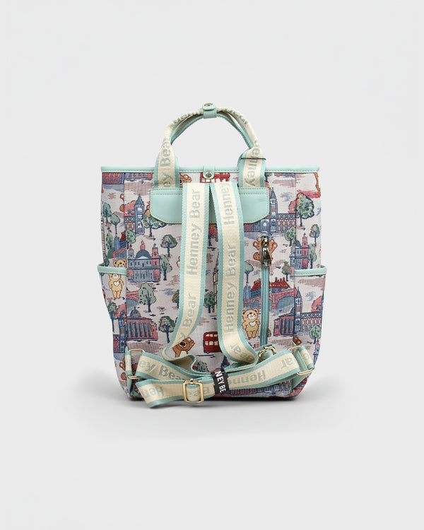 RUCSAC DAMA HENNEY BEAR H-1141 LONDON BRIDGE - imagine 2