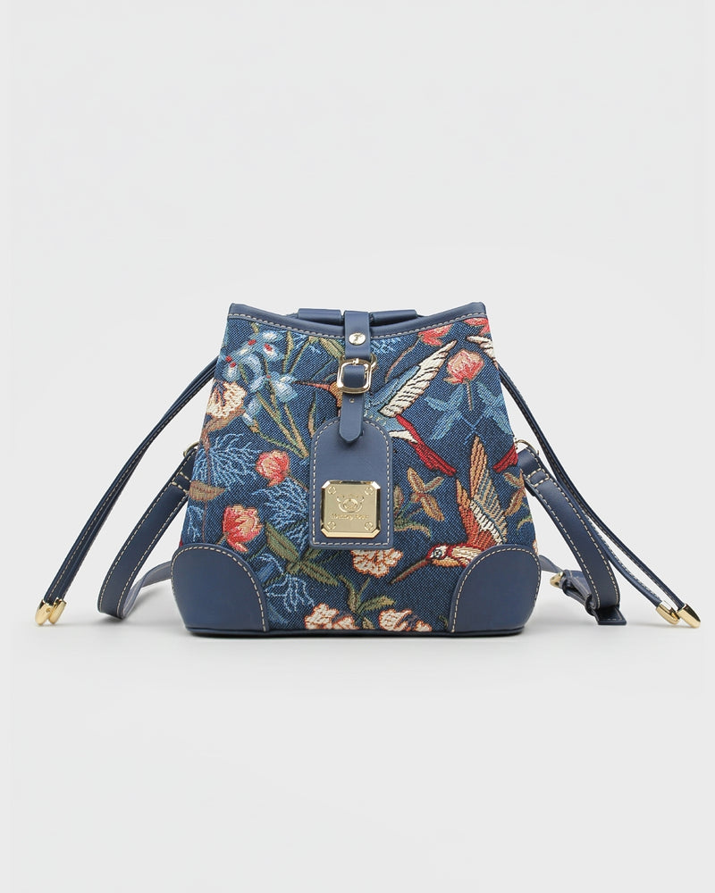GEANTA DAMA HENNEY BEAR H-1146 BLUE HUMMINGBIRD