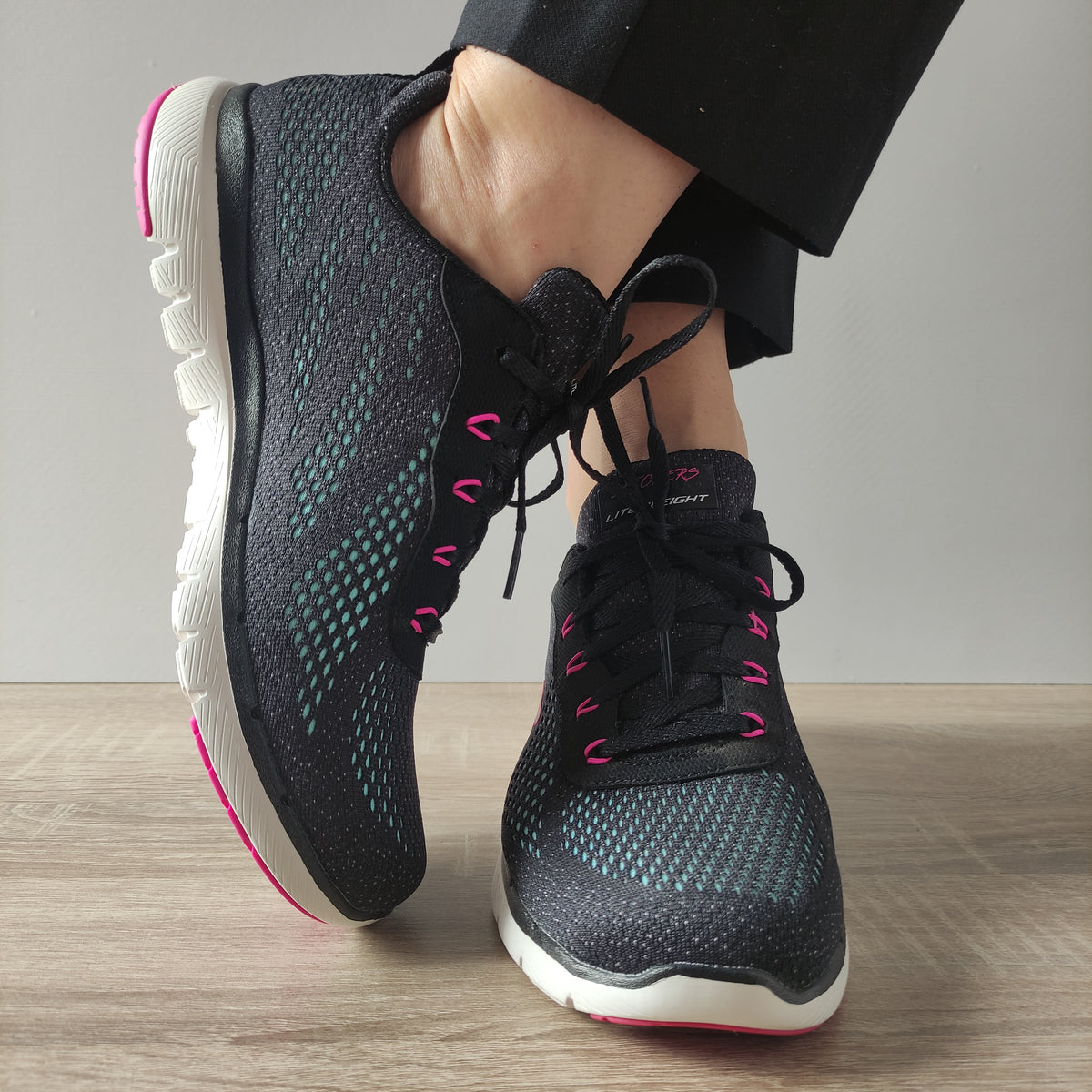 PANTOFI SPORT DAMA SKECHERS 13475 BBLP AD - imagine 4