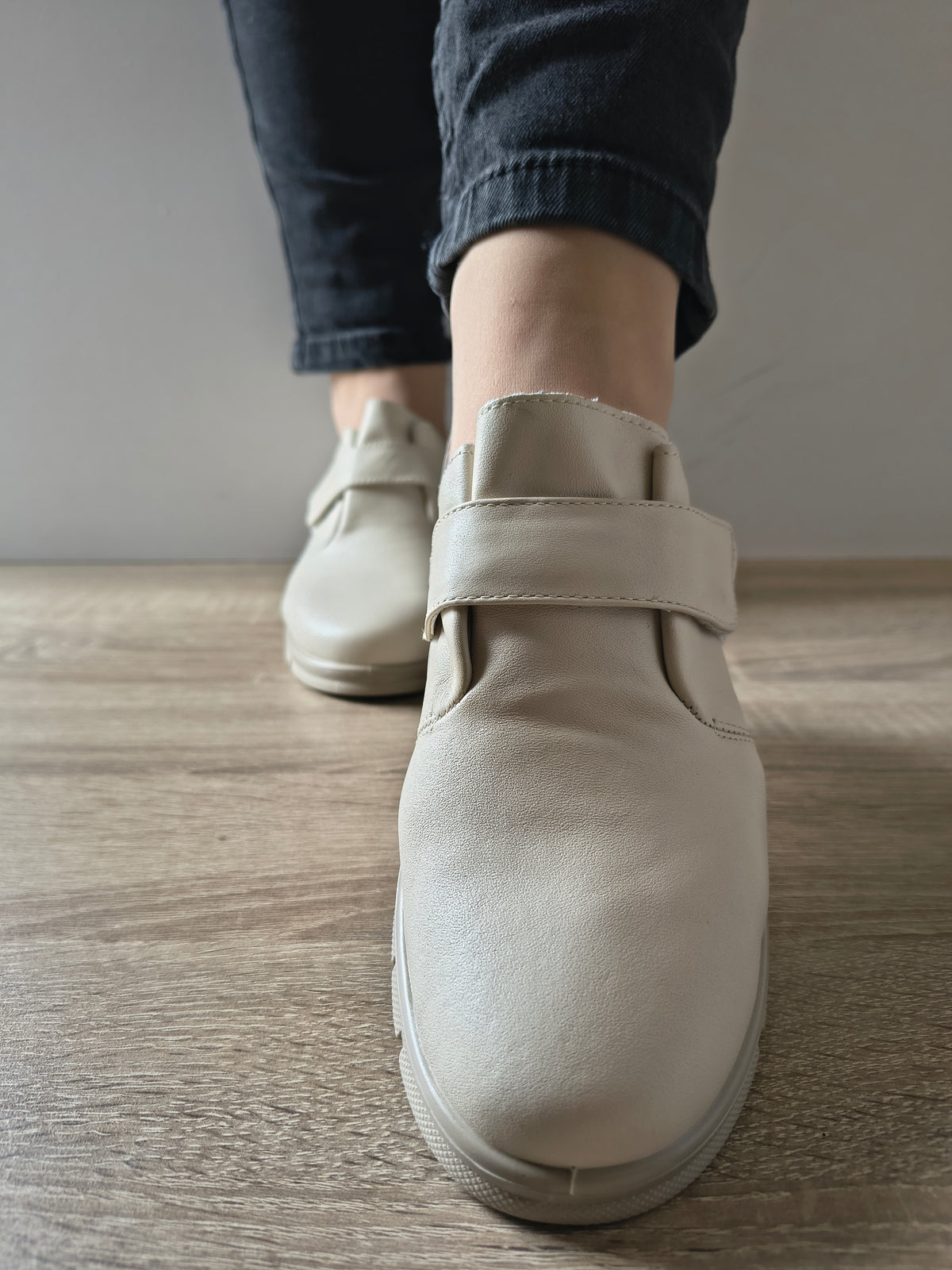 PANTOFI CASUAL DAMA FORMAZIONE 251074 CREM - imagine 4