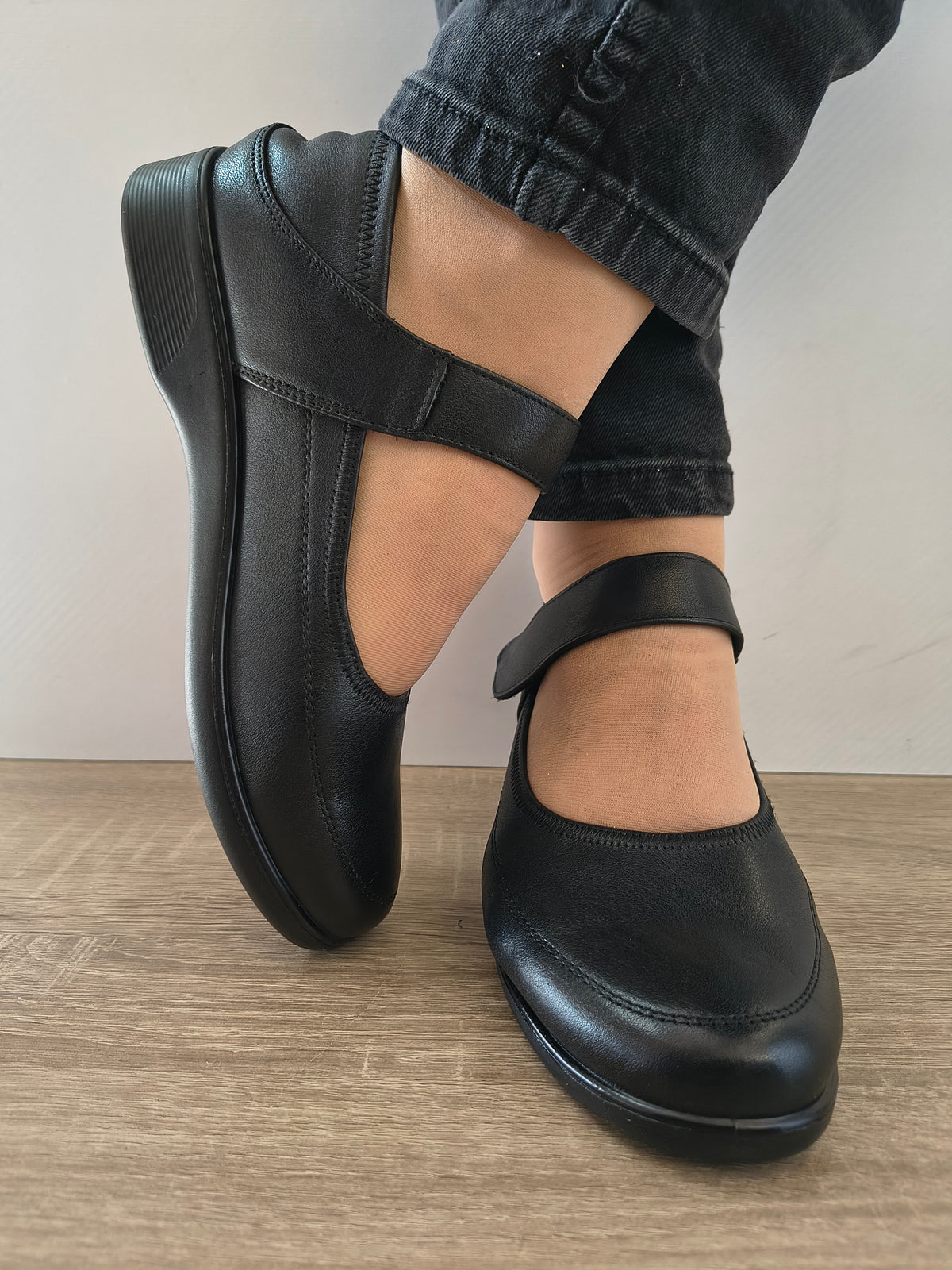 PANTOFI CASUAL DAMA FORMAZIONE 6601 NEGRU - imagine 5