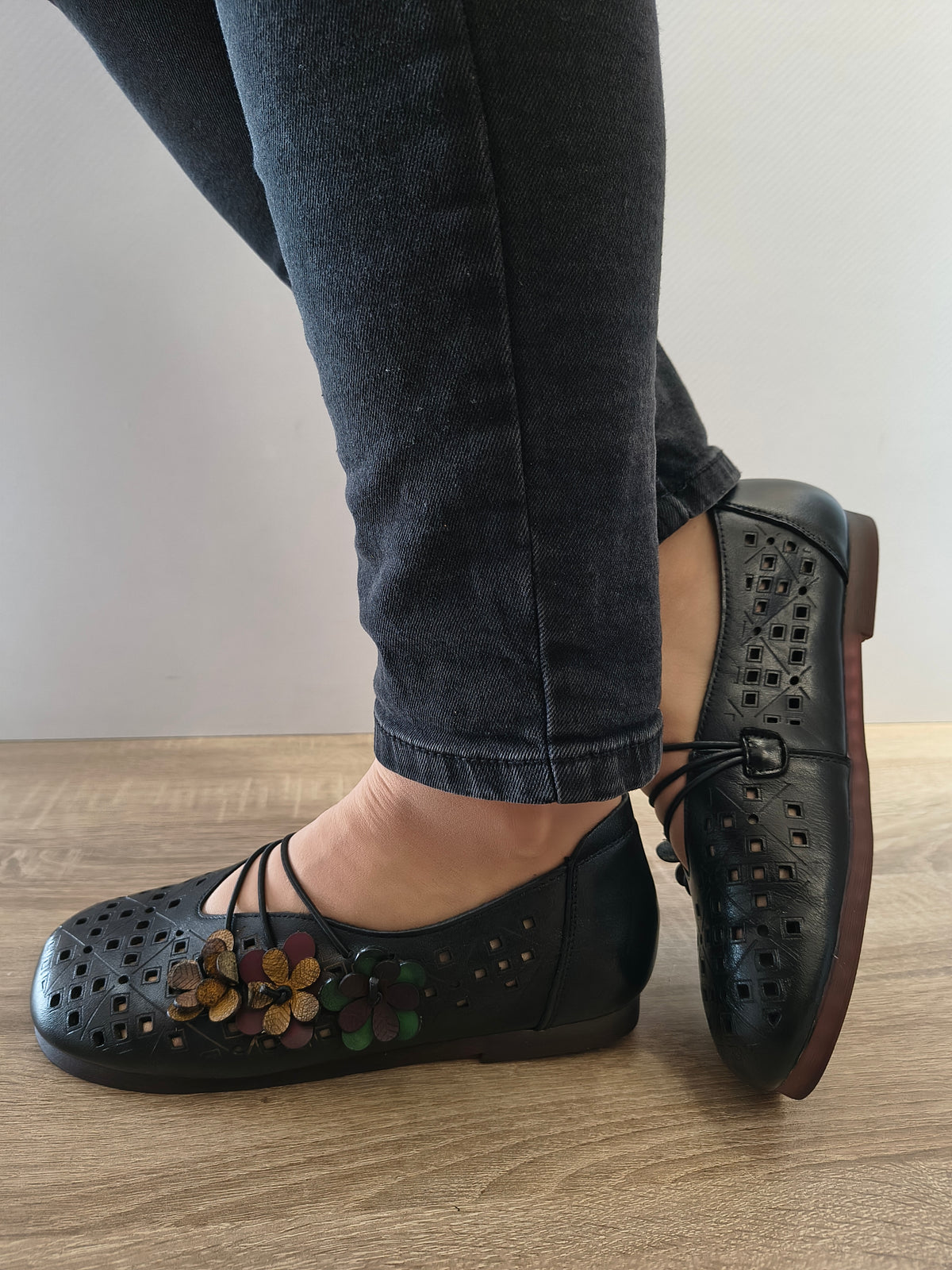 PANTOFI CASUAL DAMA FORMAZIONE 20259-2 NEGRU - imagine 3