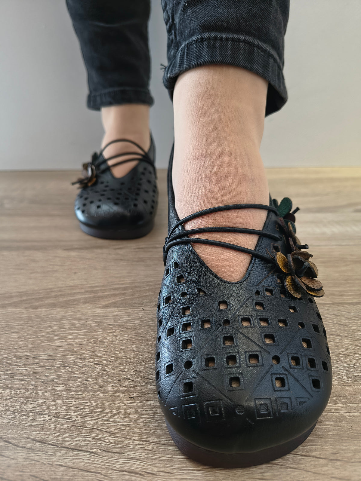 PANTOFI CASUAL DAMA FORMAZIONE 20259-2 NEGRU - imagine 4