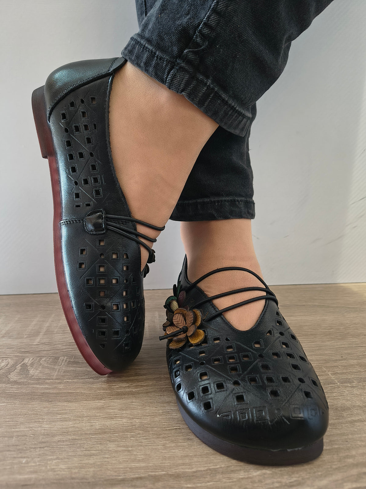 PANTOFI CASUAL DAMA FORMAZIONE 20259-2 NEGRU - imagine 5