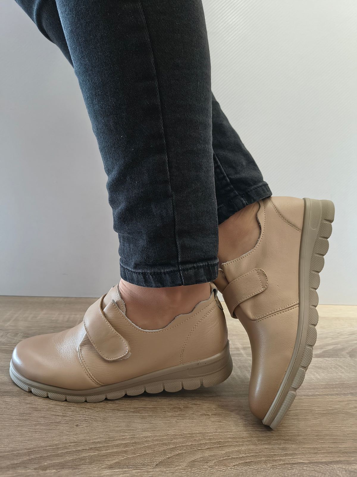 PANTOFI CASUAL DAMA FORMAZIONE 251074 BEJ - imagine 3
