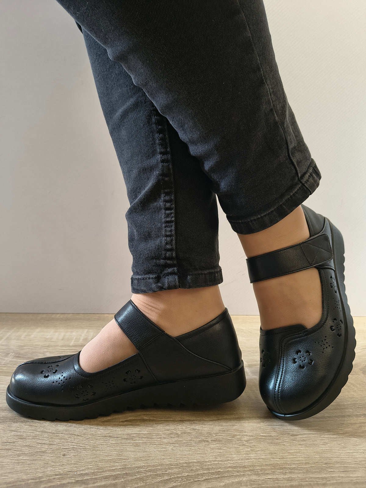 PANTOFI CASUAL DAMA FORMAZIONE 80-131 NEGRU - imagine 2