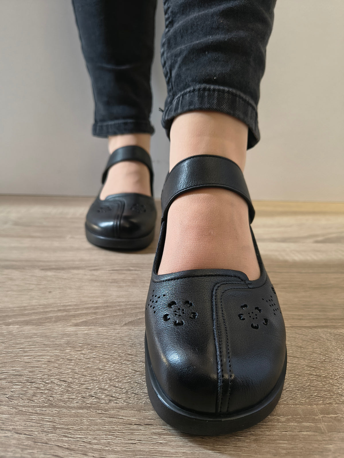 PANTOFI CASUAL DAMA FORMAZIONE 80-131 NEGRU - imagine 4