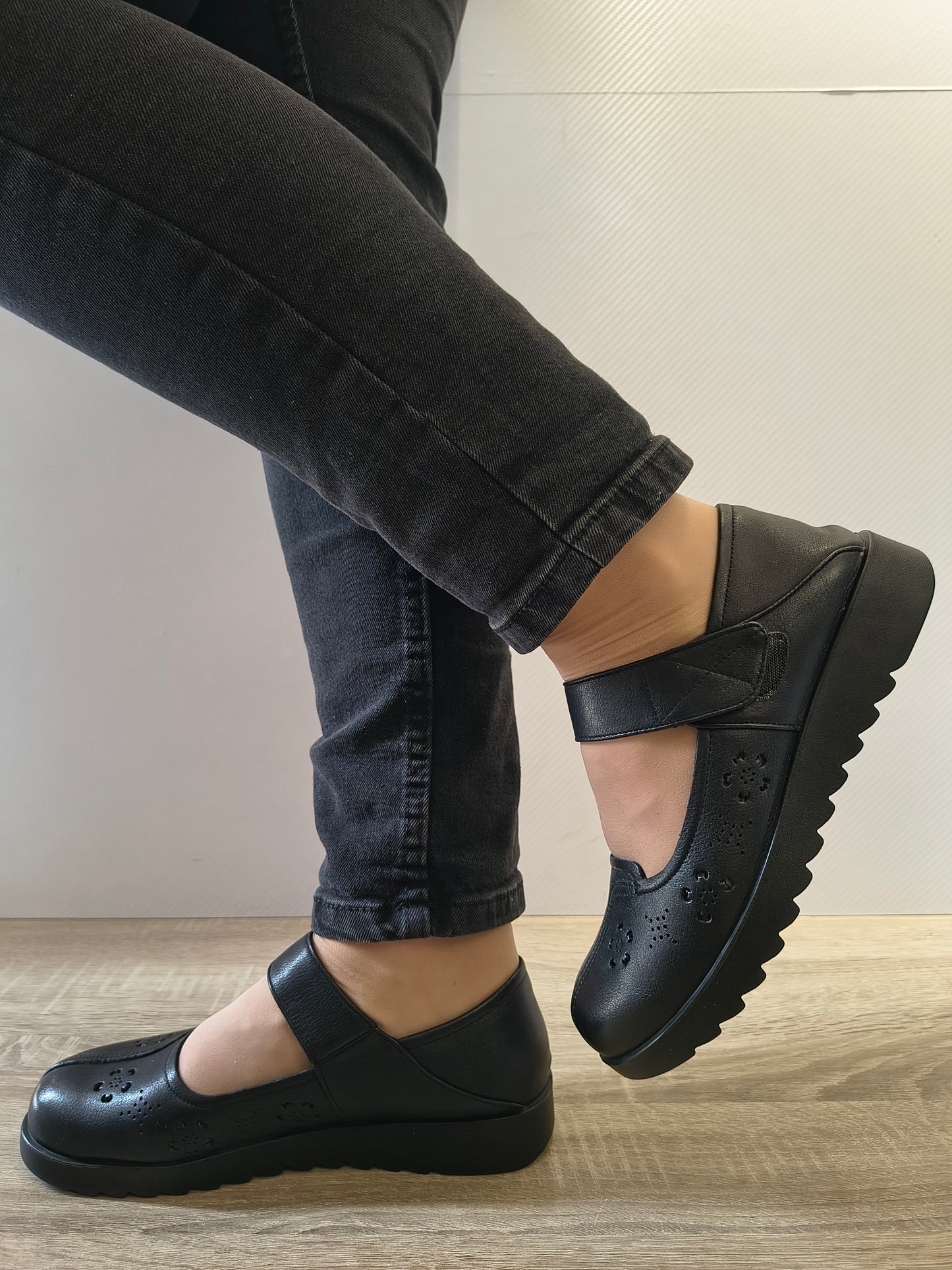 PANTOFI CASUAL DAMA FORMAZIONE 80-131 NEGRU