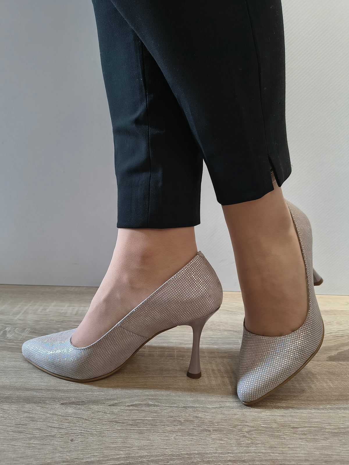 PANTOFI ELEGANTI DAMA PERLLA 3645-3 IVOAR EFFECT - imagine 3
