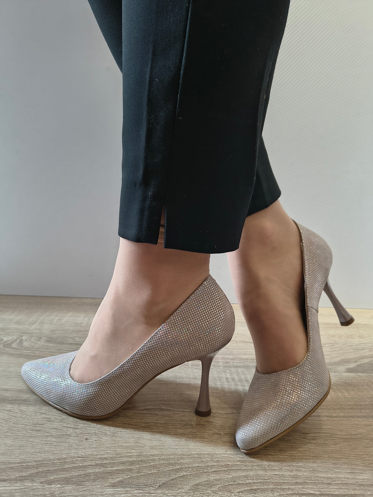 PANTOFI ELEGANTI DAMA PERLLA 3645-3 IVOAR EFFECT - imagine 4