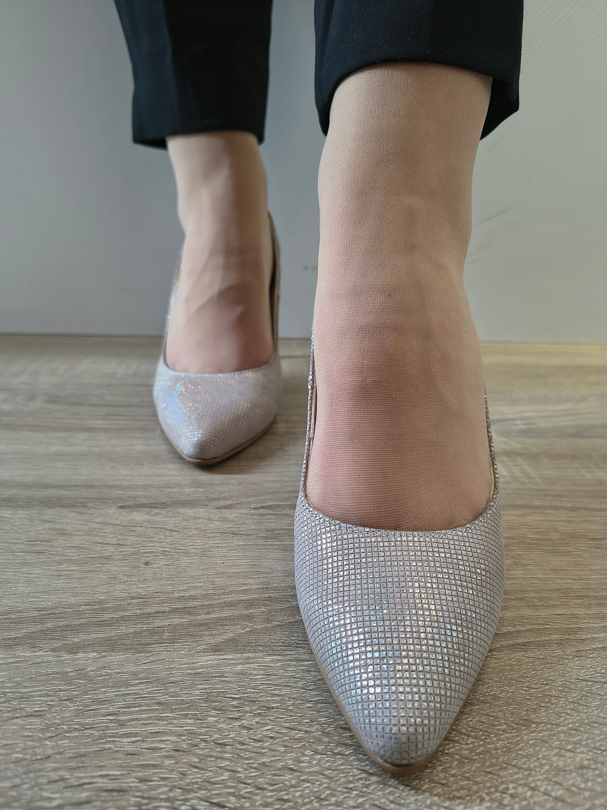 PANTOFI ELEGANTI DAMA PERLLA 3645-3 IVOAR EFFECT - imagine 5