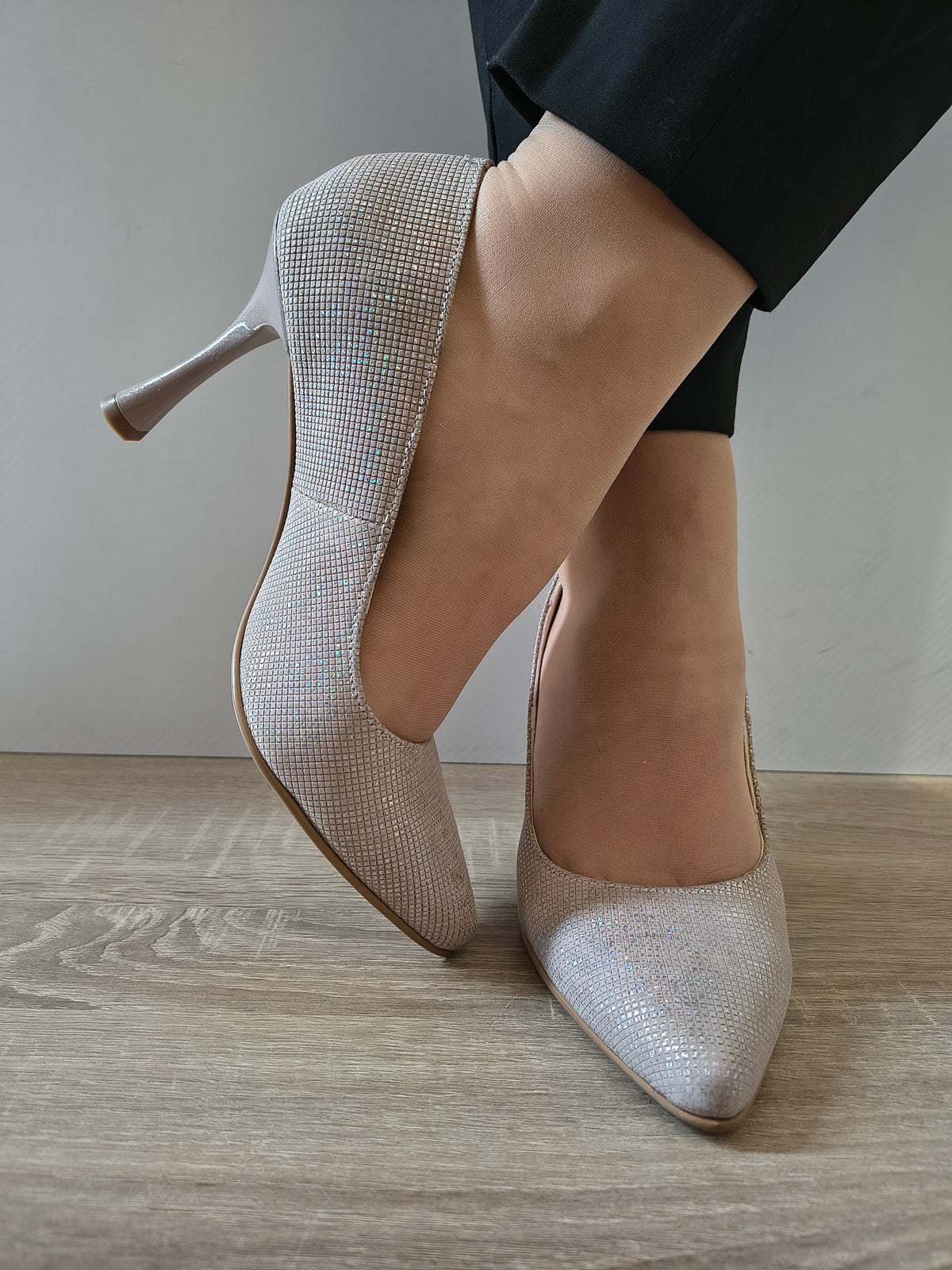 PANTOFI ELEGANTI DAMA PERLLA 3645-3 IVOAR EFFECT - imagine 6