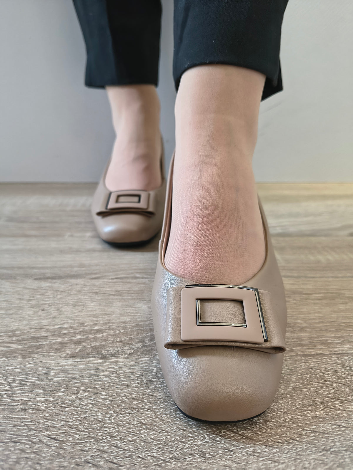 PANTOFI ELEGANTI DAMA FORMAZIONE 17527 GREJ - imagine 4