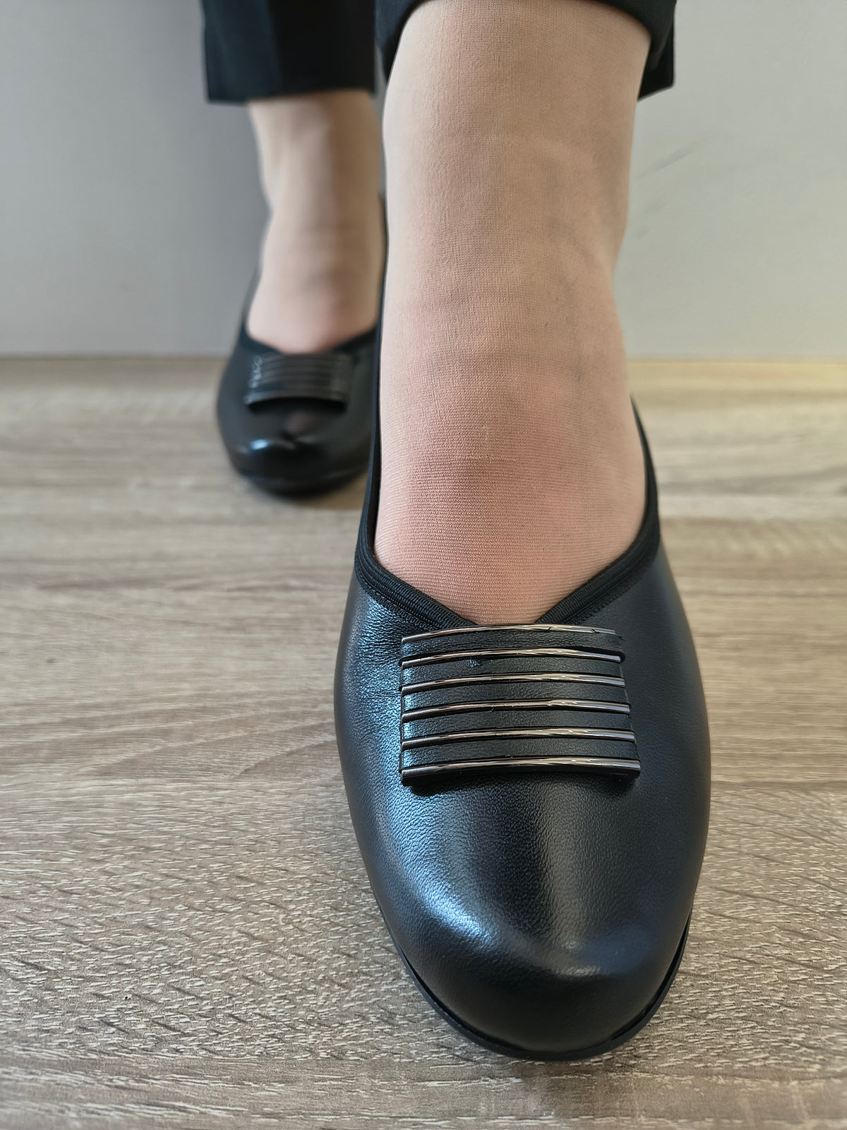 PANTOFI ELEGANTI DAMA AGA 01896 2198 000 NEGRU - imagine 4