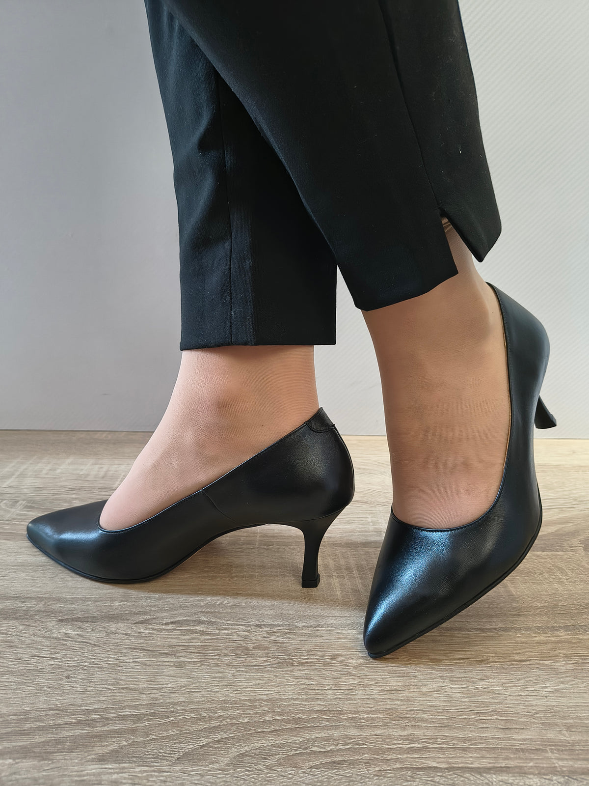 PANTOFI ELEGANTI DAMA ANTONIO 5420 NEGRU - imagine 2