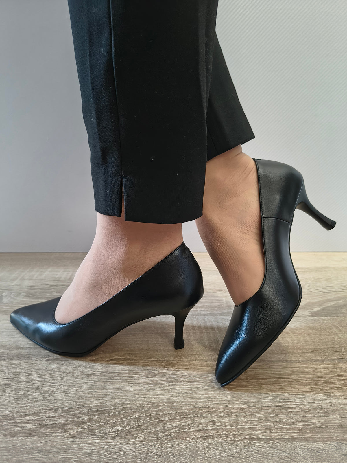 PANTOFI ELEGANTI DAMA ANTONIO 5420 NEGRU - imagine 3