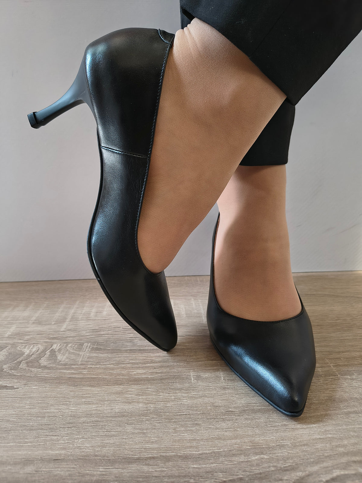 PANTOFI ELEGANTI DAMA ANTONIO 5420 NEGRU - imagine 5