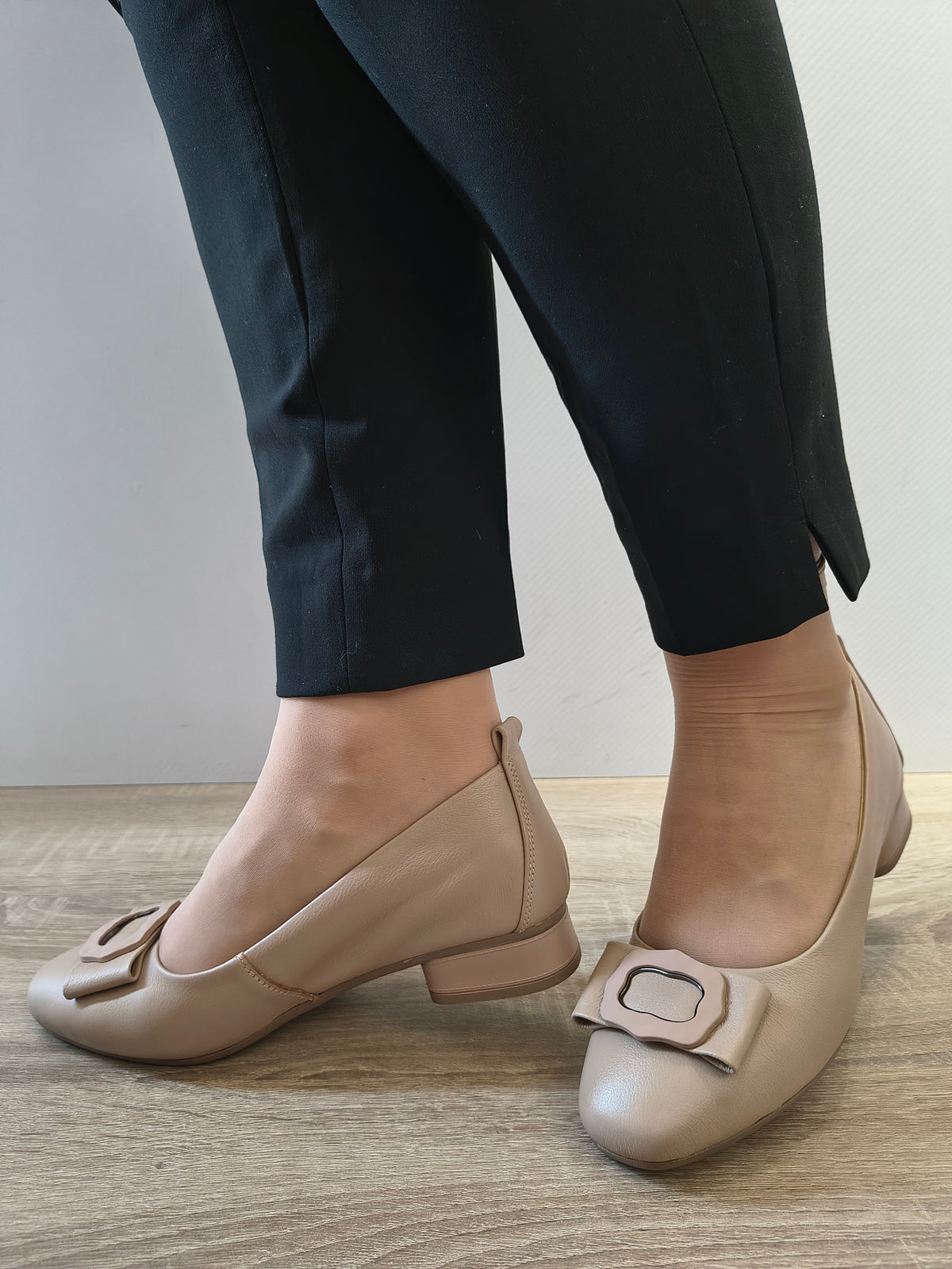 PANTOFI CASUAL DAMA FORMAZIONE 136-10 APRICOT - imagine 2