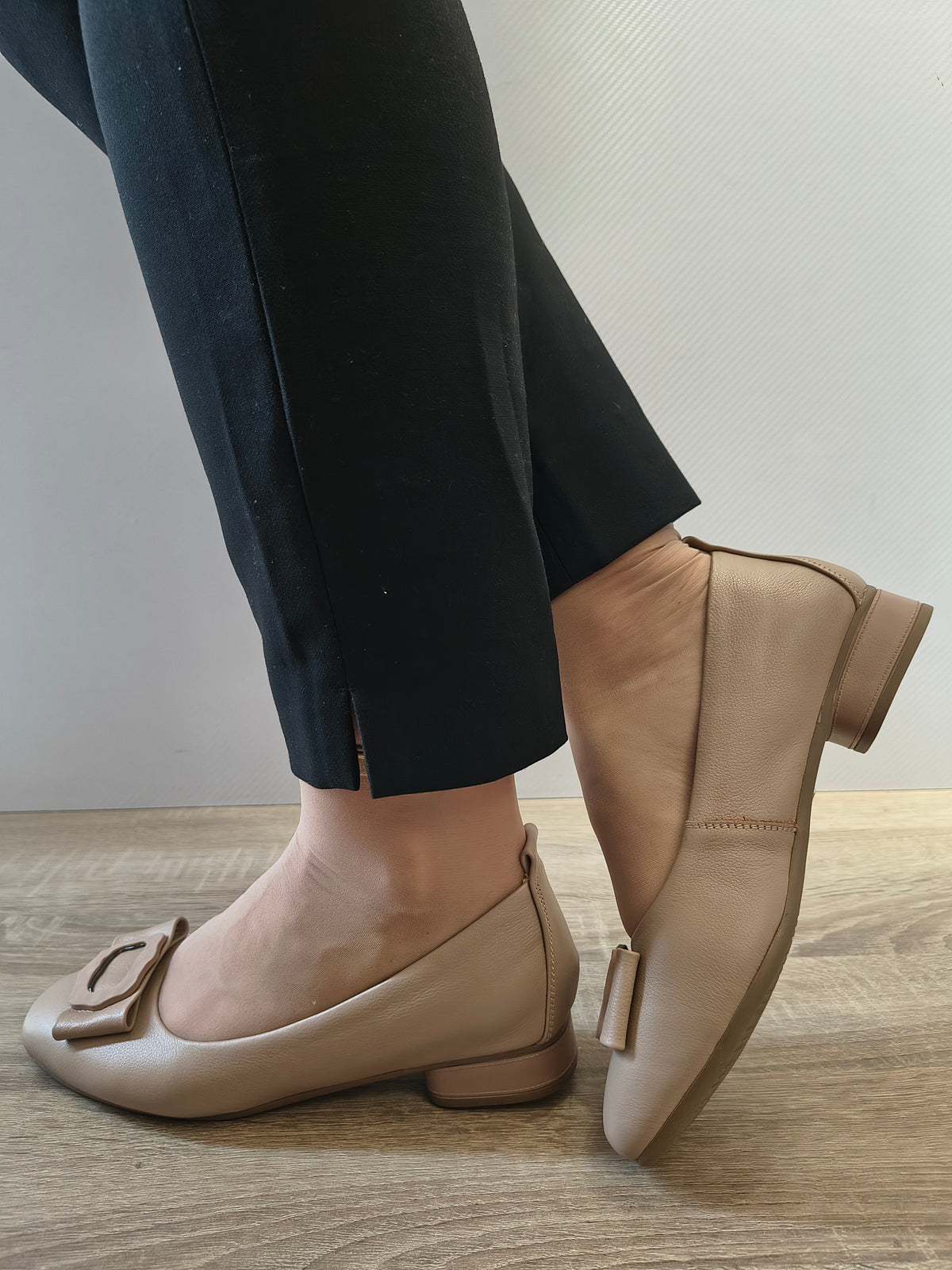 PANTOFI CASUAL DAMA FORMAZIONE 136-10 APRICOT - imagine 3