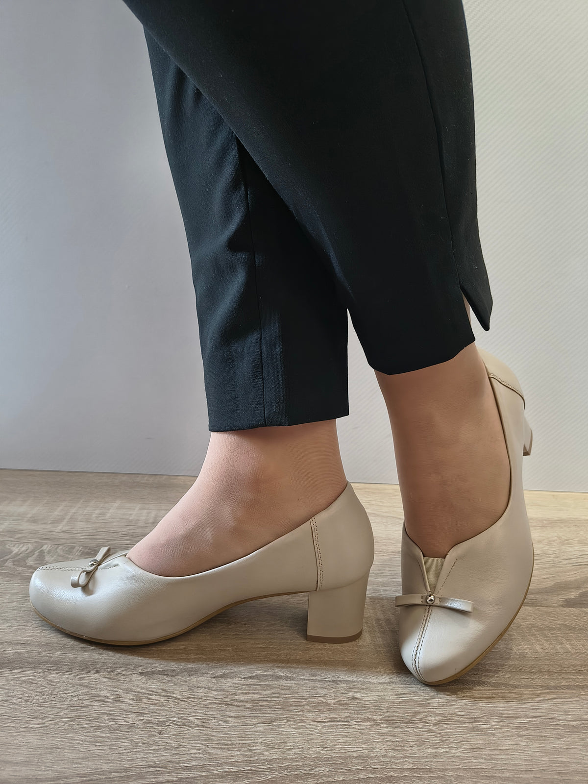 PANTOFI ELEGANTI DAMA AGA 09909 535 000 BEJ - imagine 2