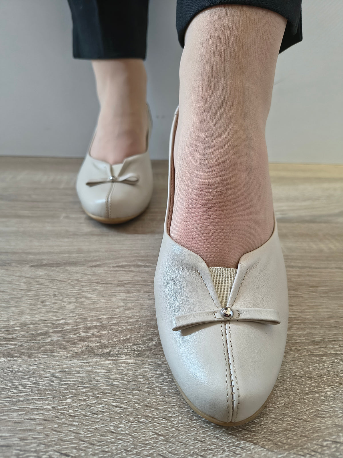 PANTOFI ELEGANTI DAMA AGA 09909 535 000 BEJ - imagine 4