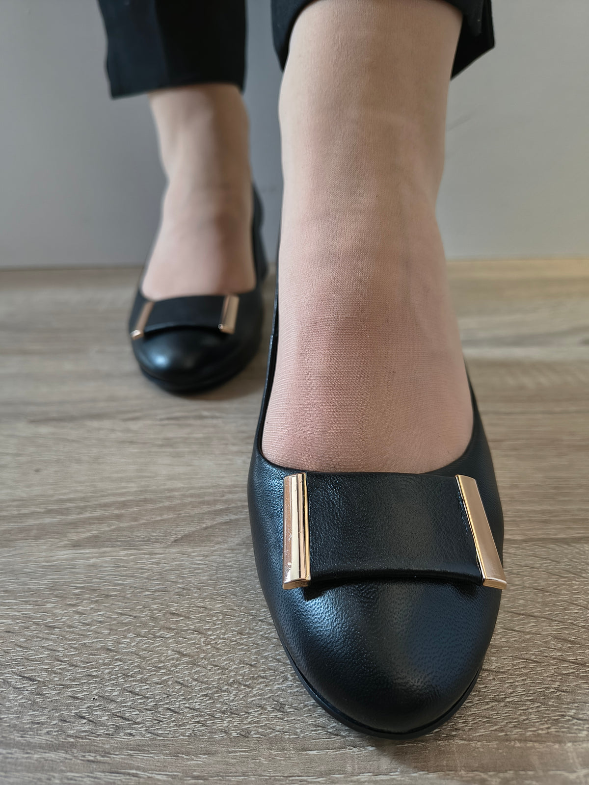 PANTOFI ELEGANTI DAMA AGA 01891 2198 000 NEGRU - imagine 4