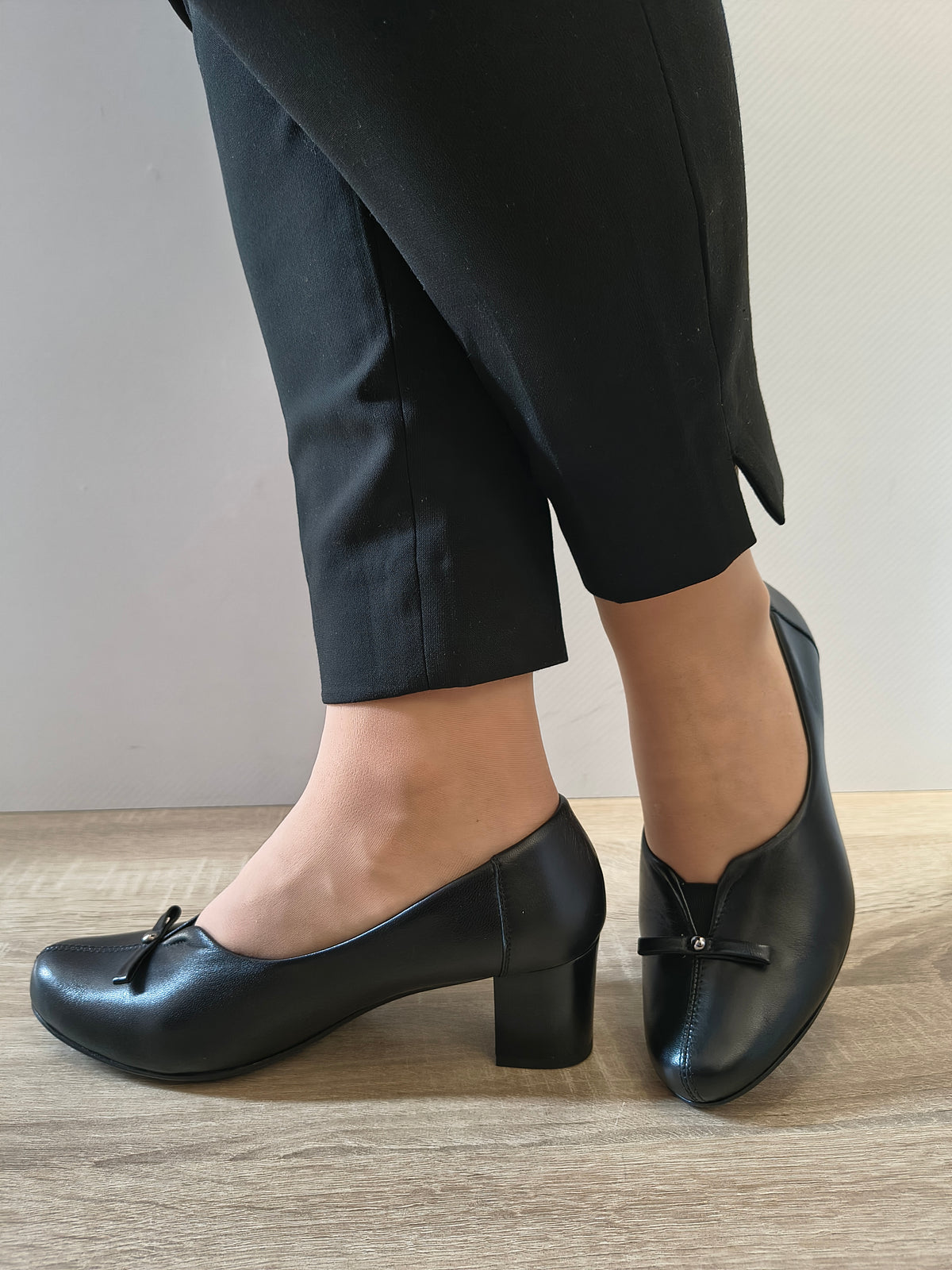 PANTOFI ELEGANTI DAMA AGA 09909 2198 000 NEGRU - imagine 2