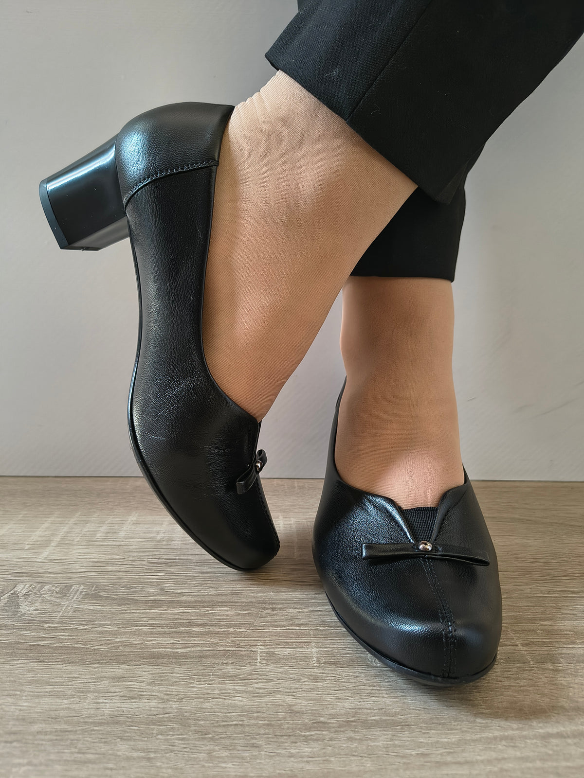 PANTOFI ELEGANTI DAMA AGA 09909 2198 000 NEGRU - imagine 5