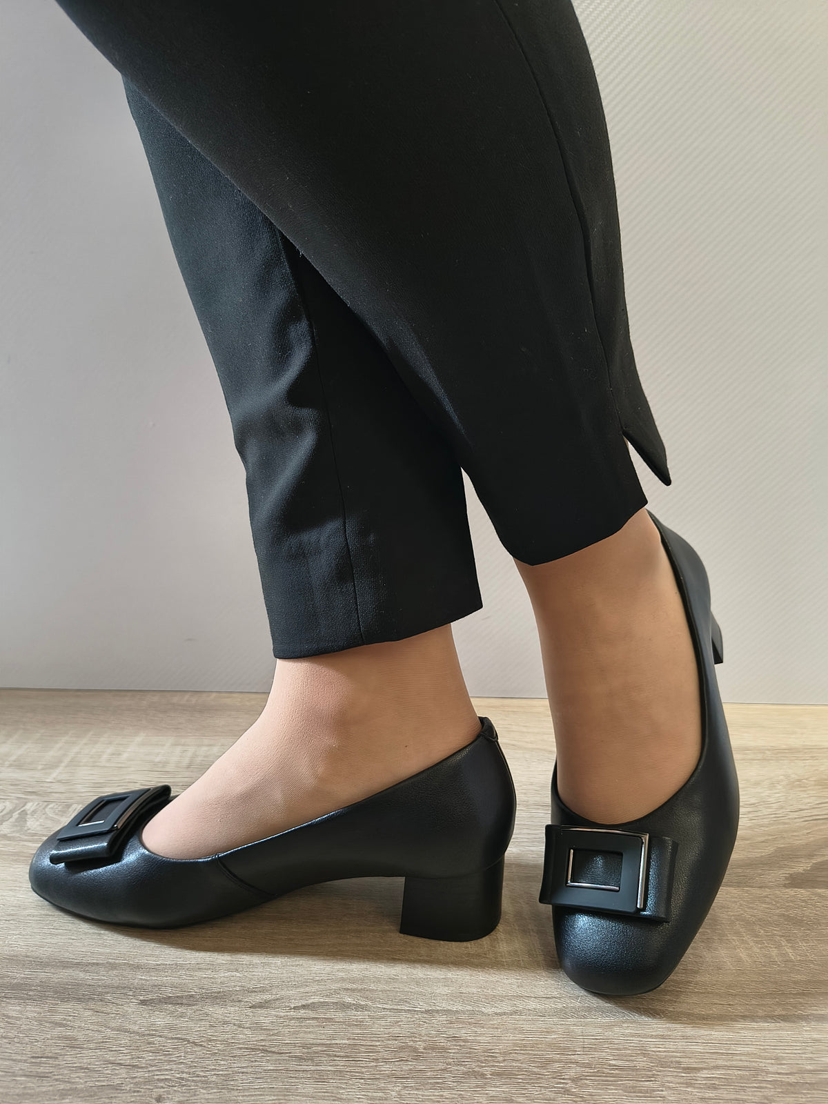 PANTOFI ELEGANTI DAMA FORMAZIONE 17527 NEGRU - imagine 2