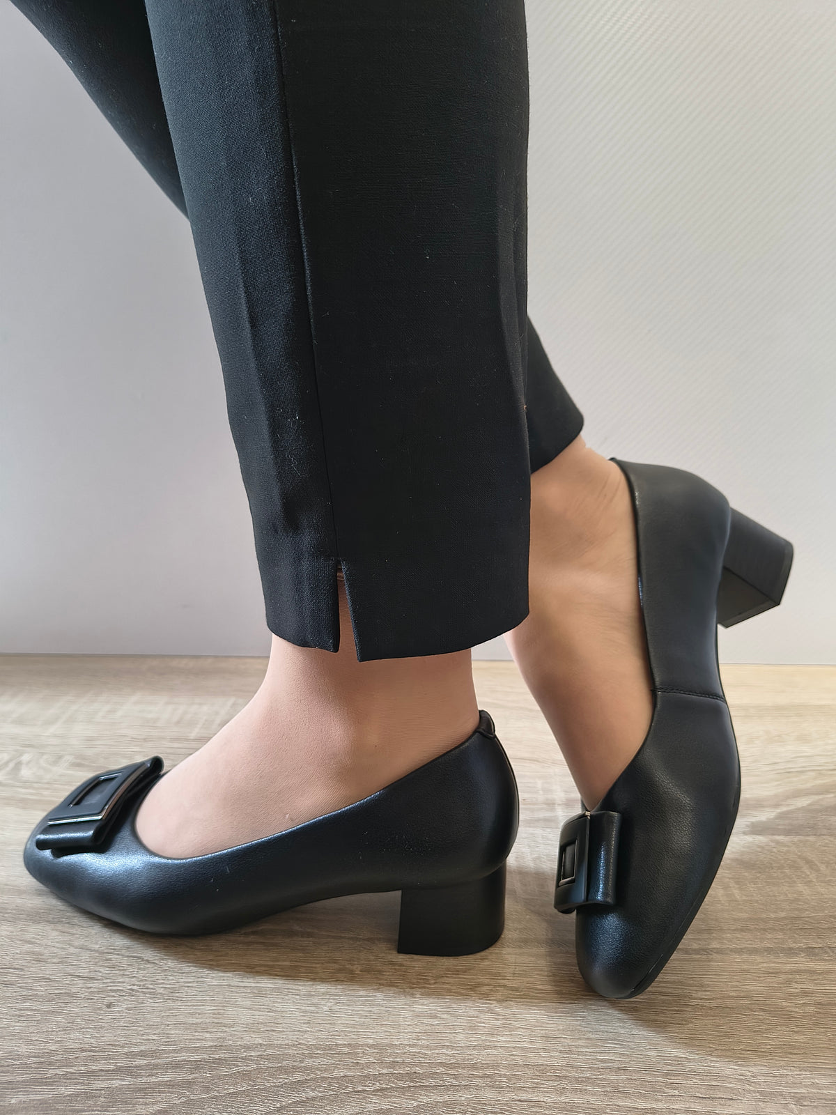 PANTOFI ELEGANTI DAMA FORMAZIONE 17527 NEGRU - imagine 3