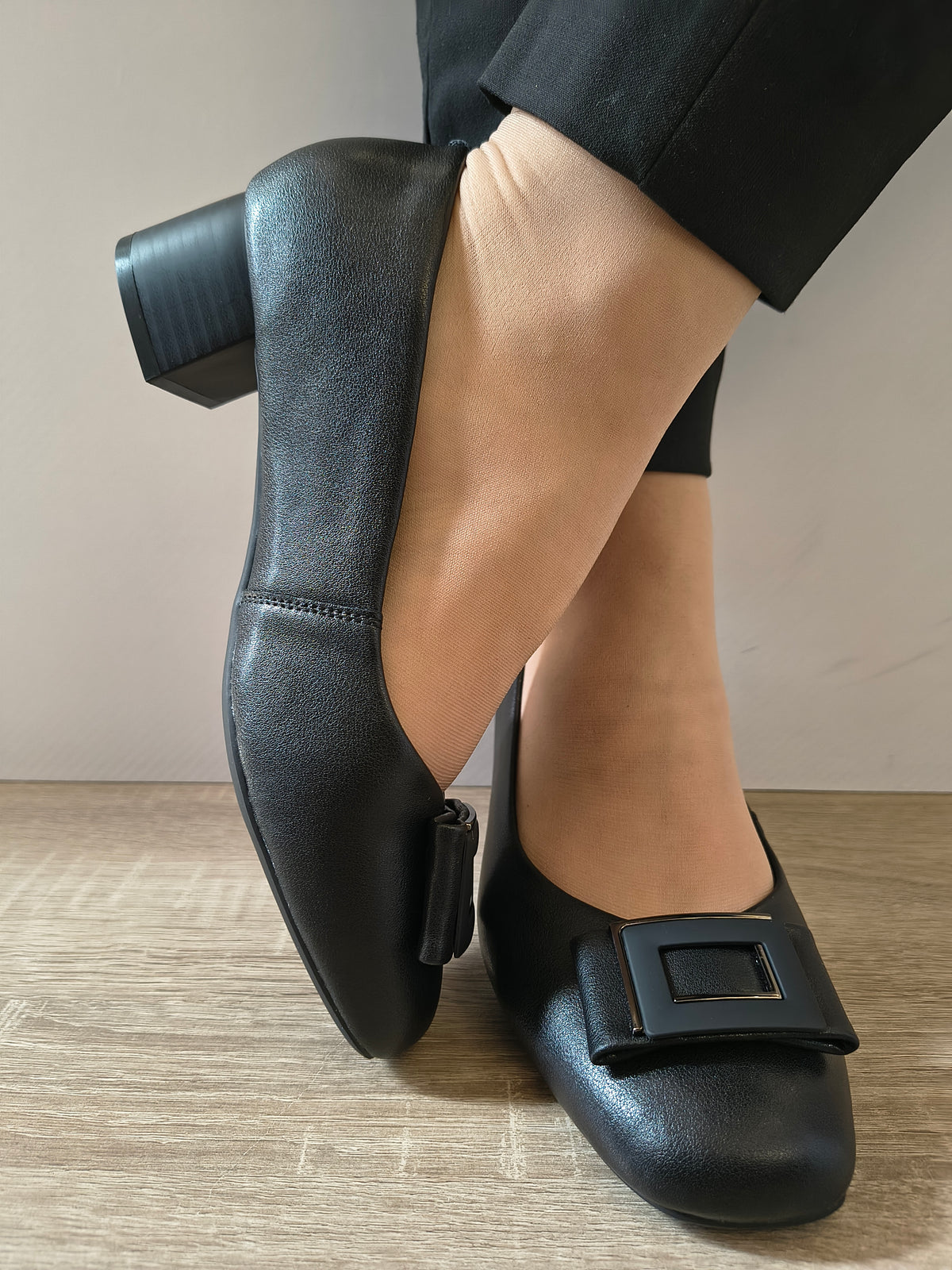 PANTOFI ELEGANTI DAMA FORMAZIONE 17527 NEGRU - imagine 5
