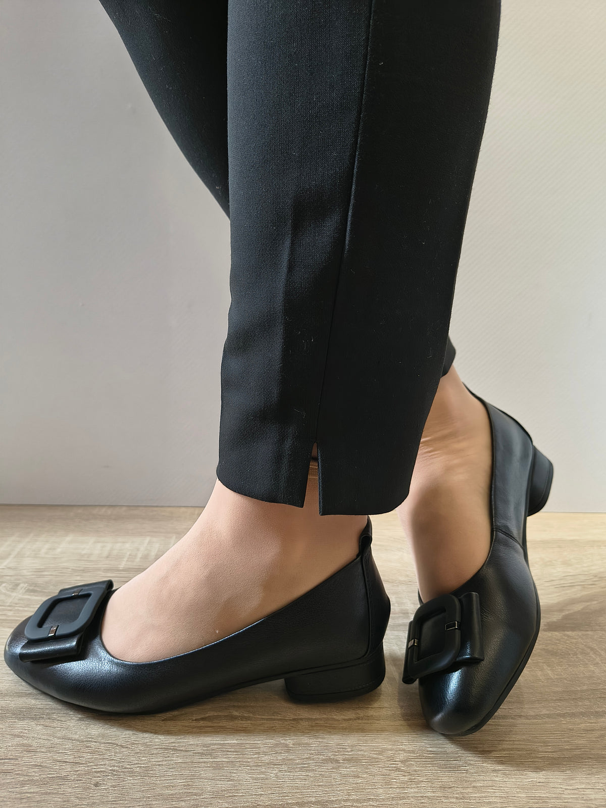 PANTOFI CASUAL DAMA FORMAZIONE 510-1 NEGRU - imagine 3
