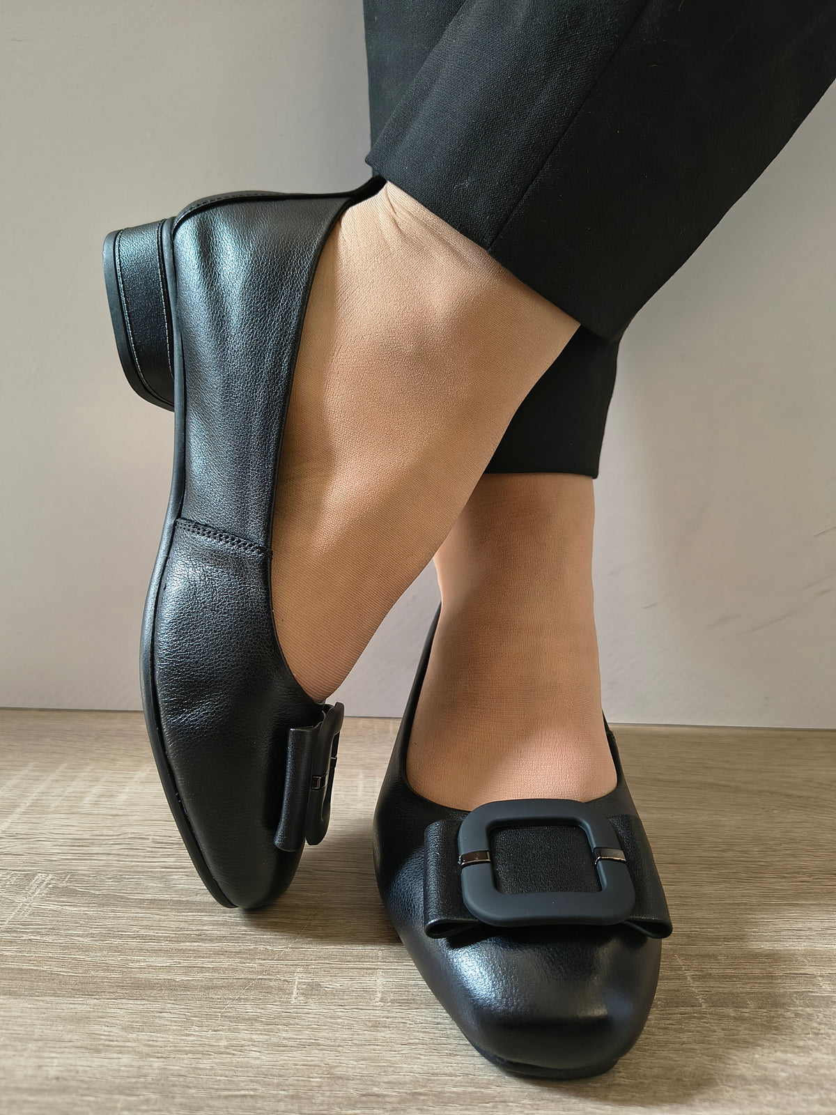 PANTOFI CASUAL DAMA FORMAZIONE 510-1 NEGRU - imagine 5